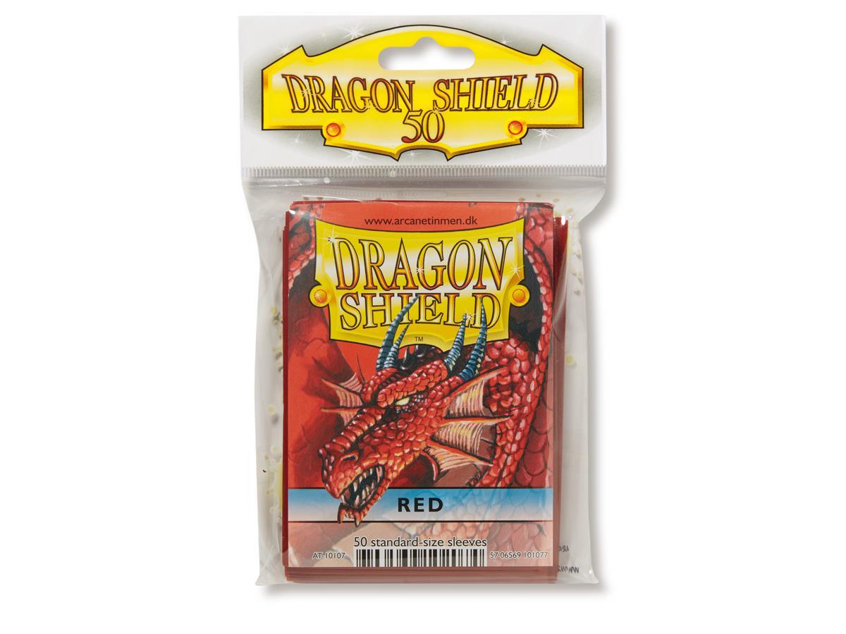 Dragon Shield Classic Sleeve - Red ‘Titanius’ 50ct | Gamer Loot