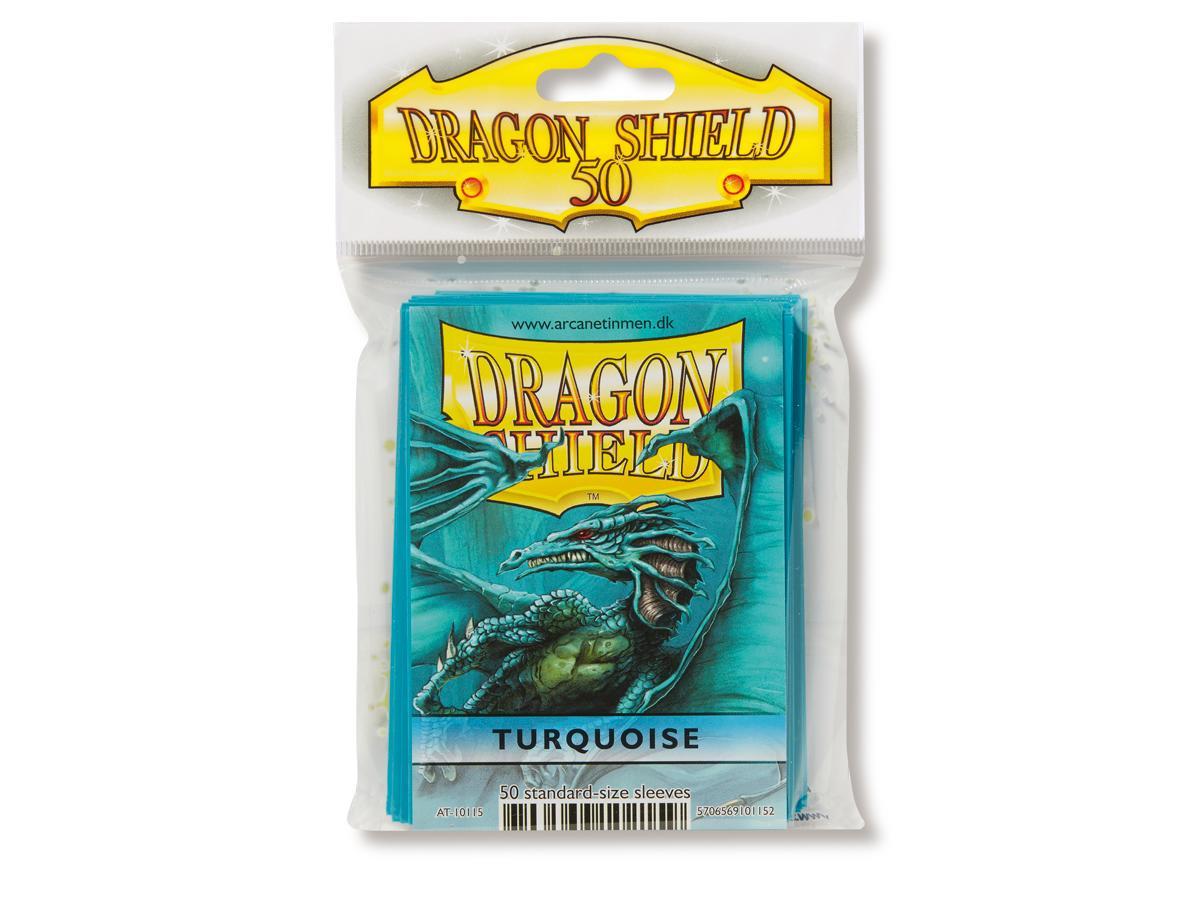 Dragon Shield Classic Sleeve - Turquoise ‘Methestique’ 50ct | Gamer Loot