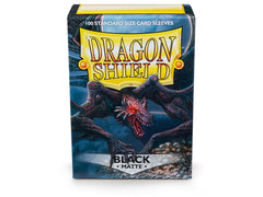 Dragon Shield Matte Sleeve - Black ‘Rhipodon’ 100ct | Gamer Loot