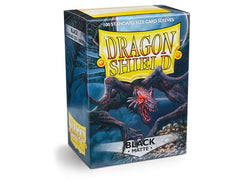 Dragon Shield Matte Sleeve - Black ‘Rhipodon’ 100ct | Gamer Loot