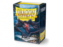 Dragon Shield Matte Sleeve - Black ‘Rhipodon’ 100ct | Gamer Loot