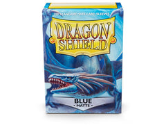 Dragon Shield Matte Sleeve -  Blue ‘Dennaesor’ 100ct | Gamer Loot