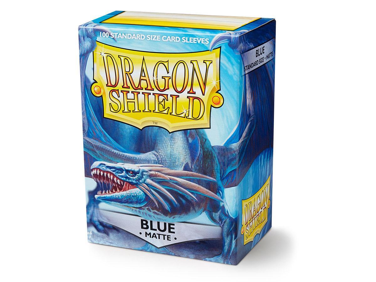 Dragon Shield Matte Sleeve -  Blue ‘Dennaesor’ 100ct | Gamer Loot