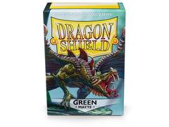 Dragon Shield Matte Sleeve - Green ‘Drakka Fiath’ 100ct | Gamer Loot