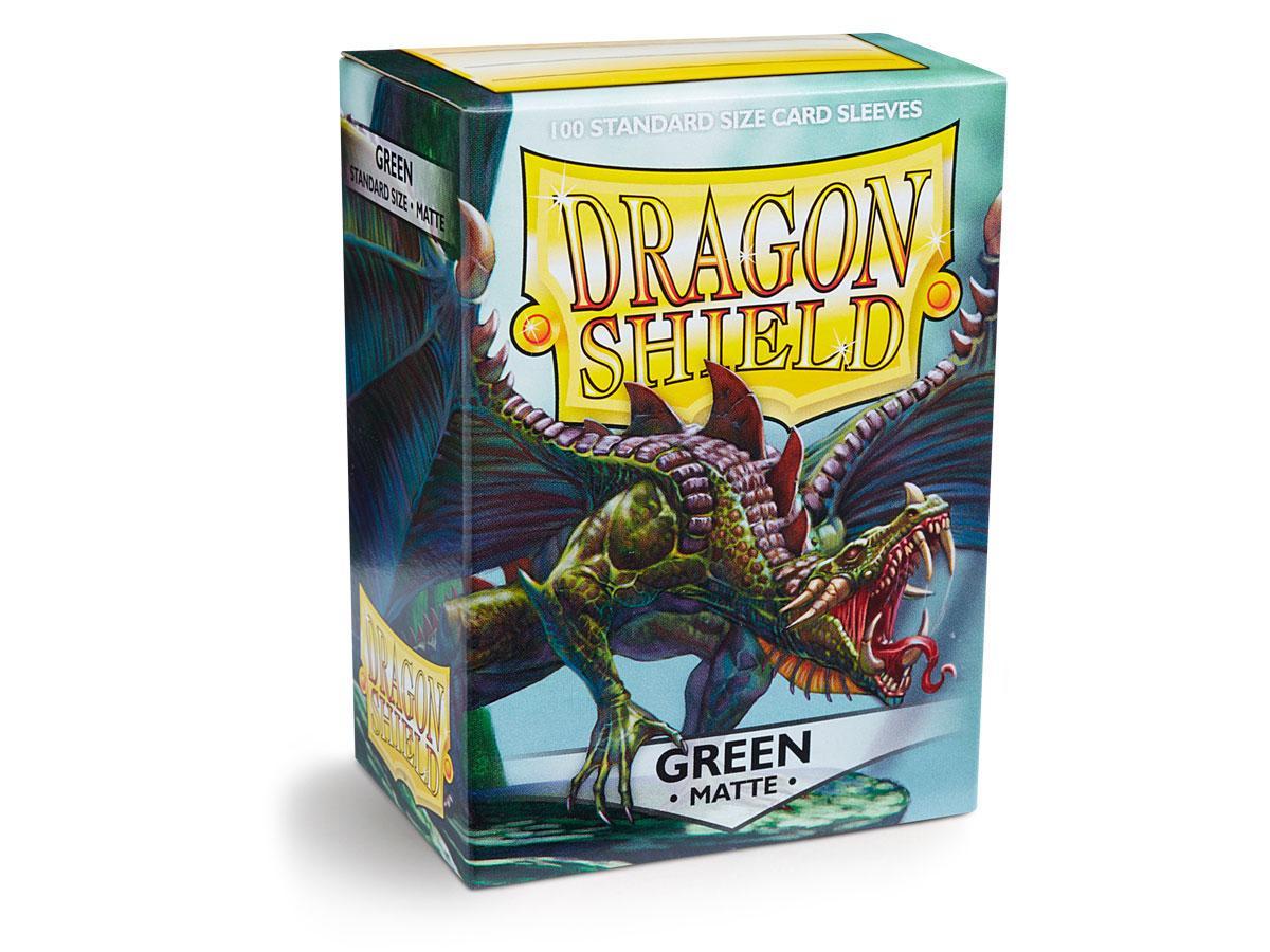 Dragon Shield Matte Sleeve - Green ‘Drakka Fiath’ 100ct | Gamer Loot