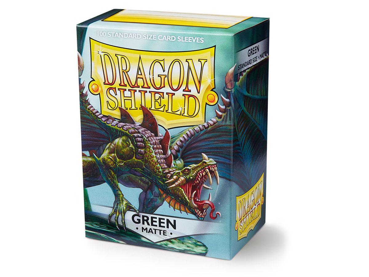 Dragon Shield Matte Sleeve - Green ‘Drakka Fiath’ 100ct | Gamer Loot