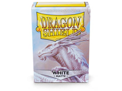 Dragon Shield Matte Sleeve - White ‘Bounteous’ 100ct | Gamer Loot