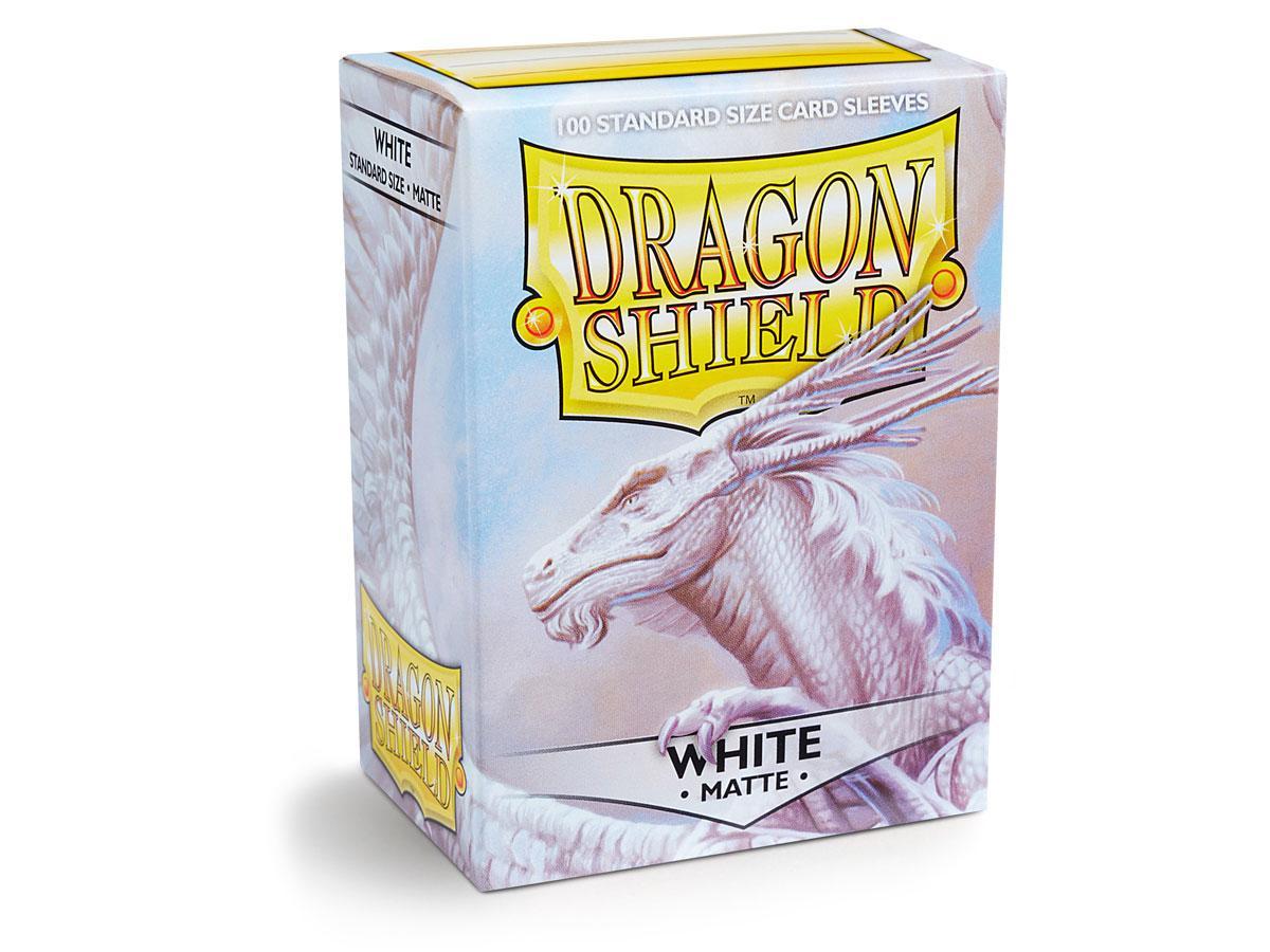 Dragon Shield Matte Sleeve - White ‘Bounteous’ 100ct | Gamer Loot