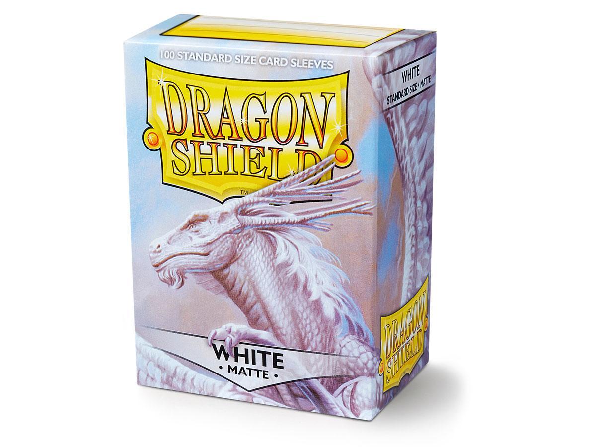 Dragon Shield Matte Sleeve - White ‘Bounteous’ 100ct | Gamer Loot