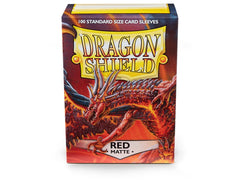 Dragon Shield Matte Sleeve - Red ‘Moltanis’ 100ct | Gamer Loot