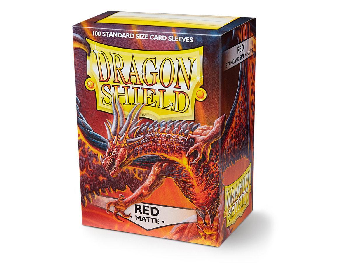 Dragon Shield Matte Sleeve - Red ‘Moltanis’ 100ct | Gamer Loot