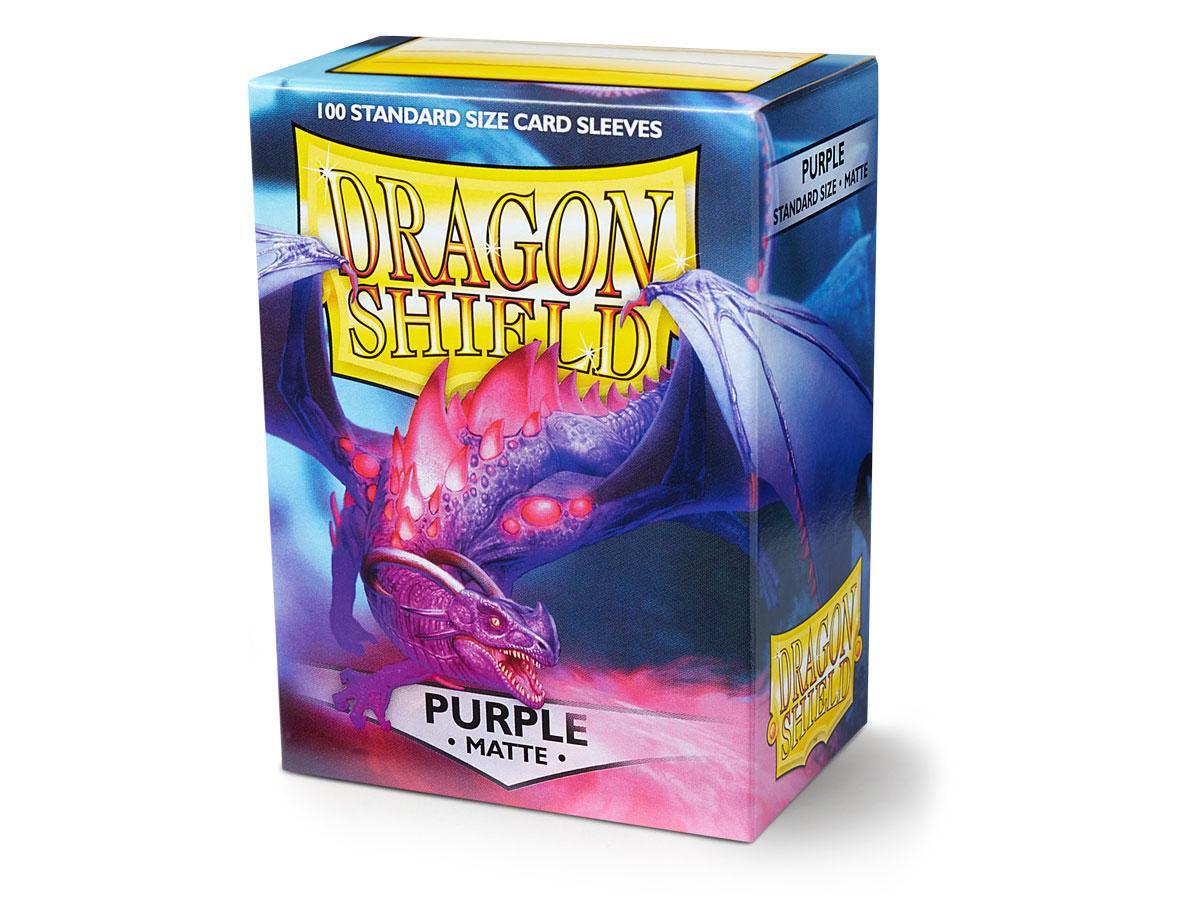 Dragon Shield Matte Sleeve - Purple ‘Miasma’ 100ct | Gamer Loot