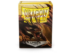 Dragon Shield Matte Sleeve - Umber ‘Teranha’ 100ct | Gamer Loot