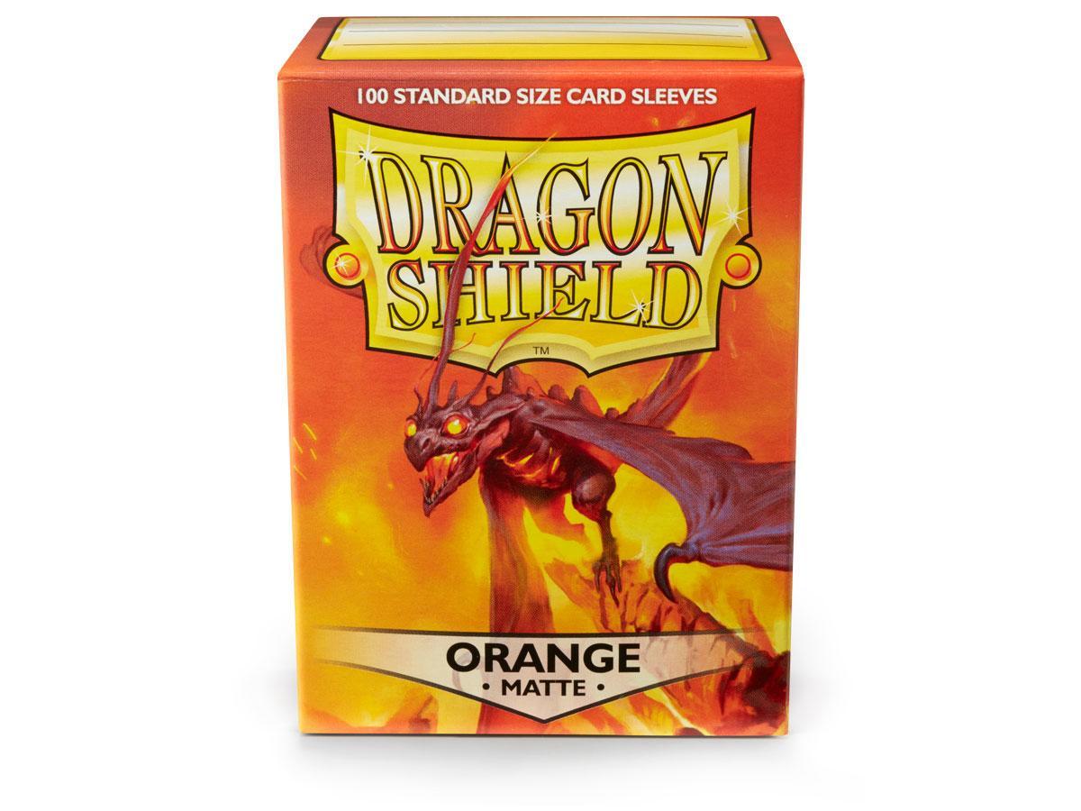 Dragon Shield Matte Sleeve - Orange ‘Usaqin 100ct | Gamer Loot