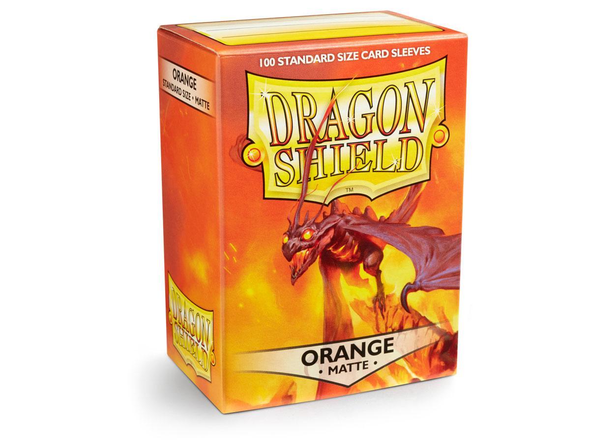 Dragon Shield Matte Sleeve - Orange ‘Usaqin 100ct | Gamer Loot