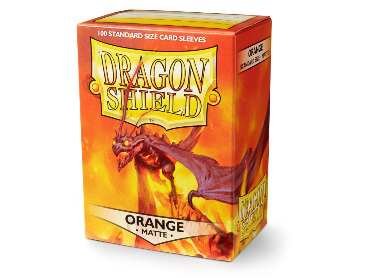 Dragon Shield Matte Sleeve - Orange ‘Usaqin 100ct | Gamer Loot