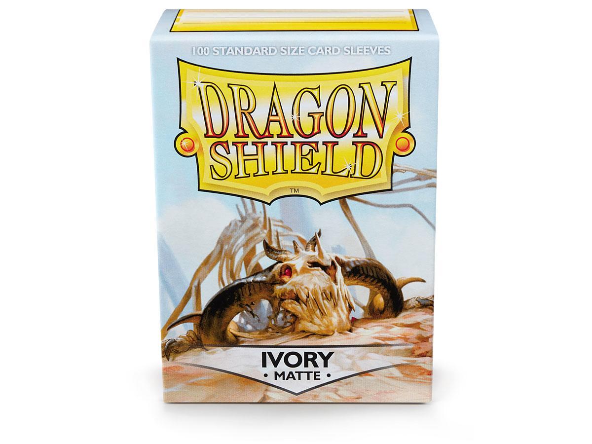 Dragon Shield Matte Sleeve - Ivory ‘Ogier’ 100ct | Gamer Loot