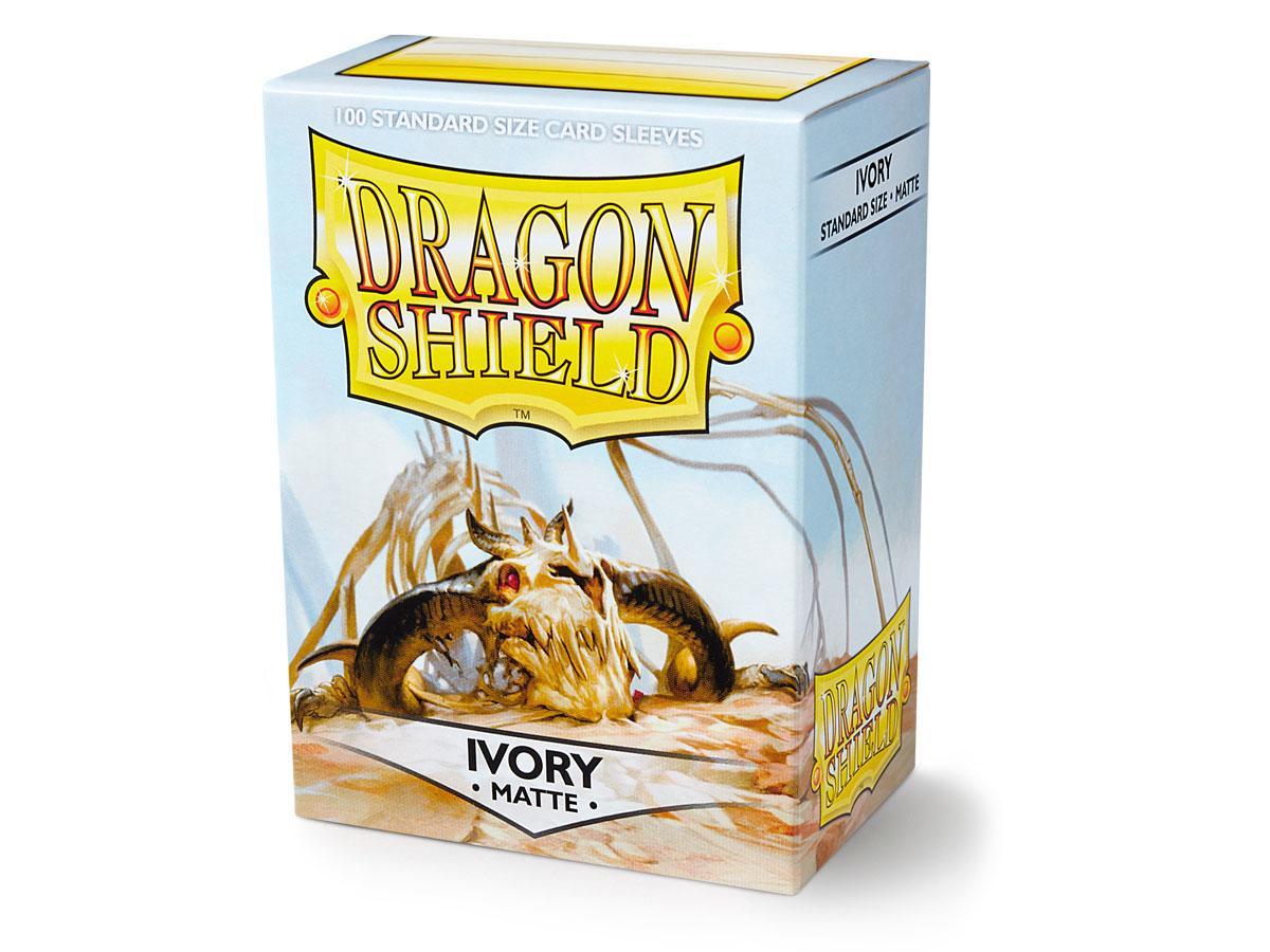 Dragon Shield Matte Sleeve - Ivory ‘Ogier’ 100ct | Gamer Loot