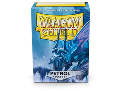 Dragon Shield Matte Sleeve - Petrol ‘Abigan’ 100ct | Gamer Loot