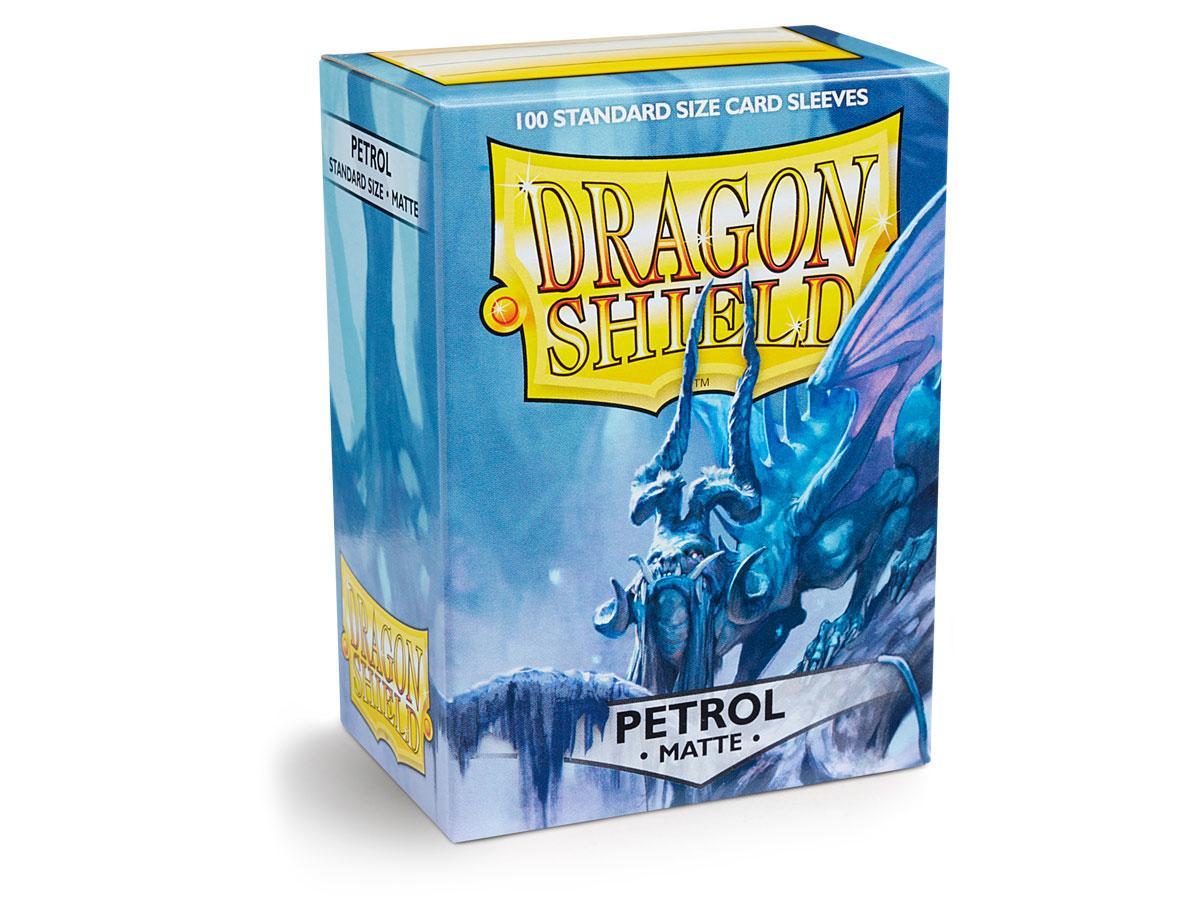 Dragon Shield Matte Sleeve - Petrol ‘Abigan’ 100ct | Gamer Loot