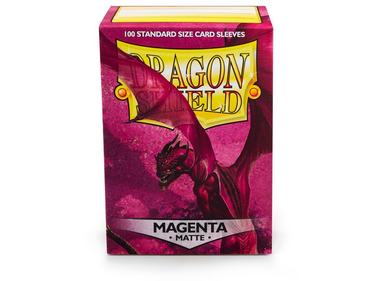 Dragon Shield Matte Sleeve - Magenta ‘Fuchsin’ 100ct | Gamer Loot