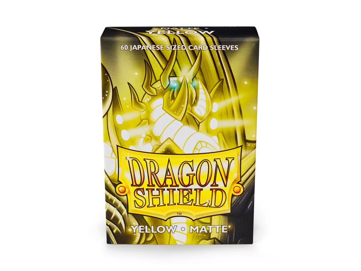 Dragon Shield Matte Sleeve - Yellow ‘SheSha’ 60ct | Gamer Loot