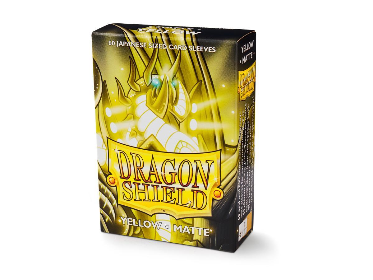 Dragon Shield Matte Sleeve - Yellow ‘SheSha’ 60ct | Gamer Loot