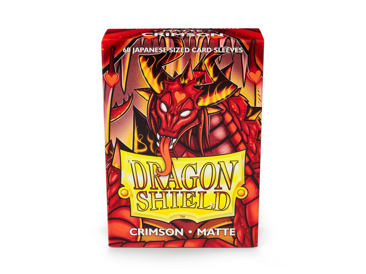 Dragon Shield Matte Sleeve - Crimson ‘Elohaen’ 60ct | Gamer Loot