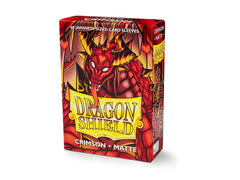 Dragon Shield Matte Sleeve - Crimson ‘Elohaen’ 60ct | Gamer Loot