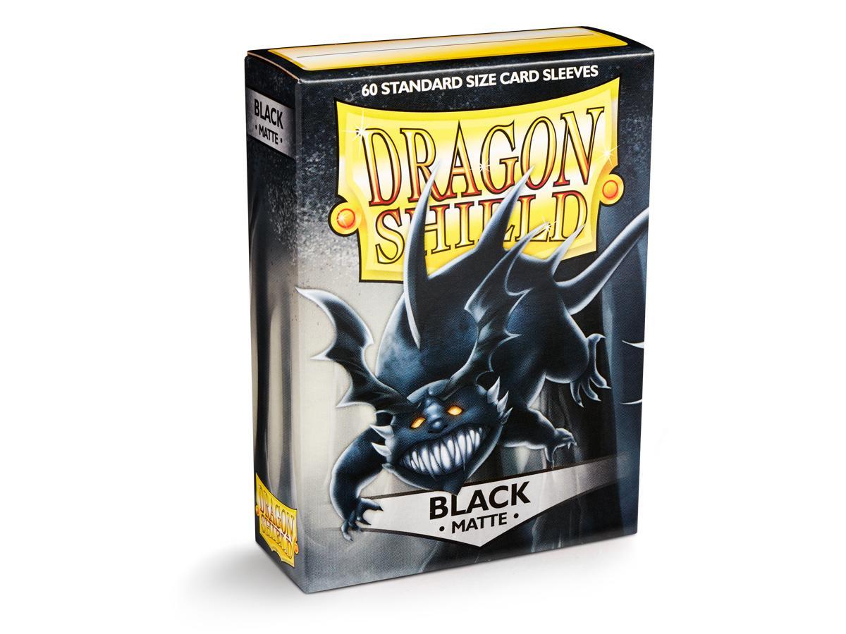 Dragon Shield Matte Sleeve - Black ‘Wanderer’ 60ct | Gamer Loot