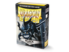 Dragon Shield Matte Sleeve - Black ‘Wanderer’ 60ct | Gamer Loot