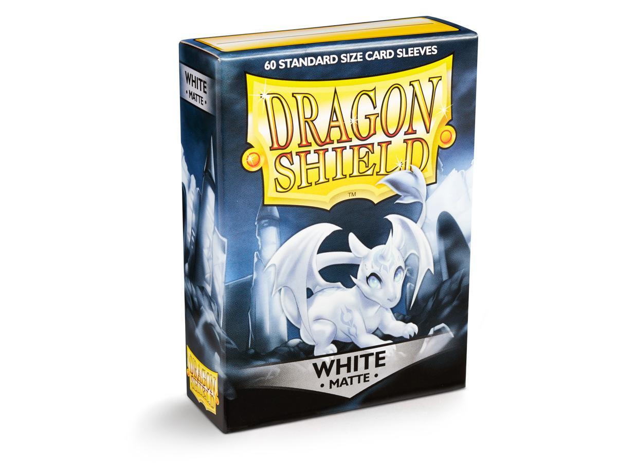 Dragon Shield Matte Sleeve - White ‘Eternis’ 60ct | Gamer Loot