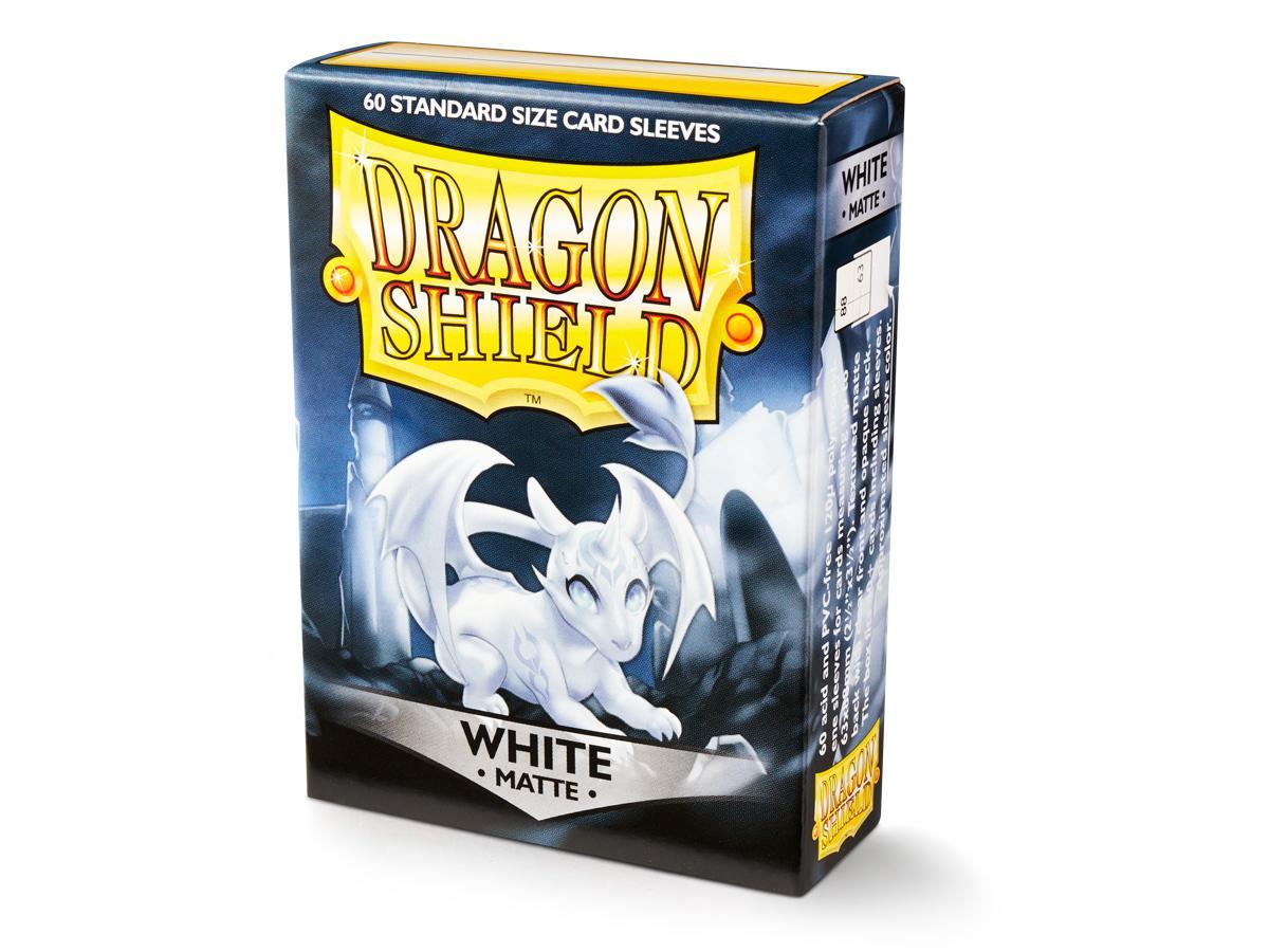 Dragon Shield Matte Sleeve - White ‘Eternis’ 60ct | Gamer Loot