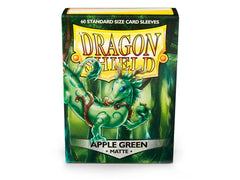 Dragon Shield Matte Sleeve - Apple Green ‘Melanian’ 60ct | Gamer Loot