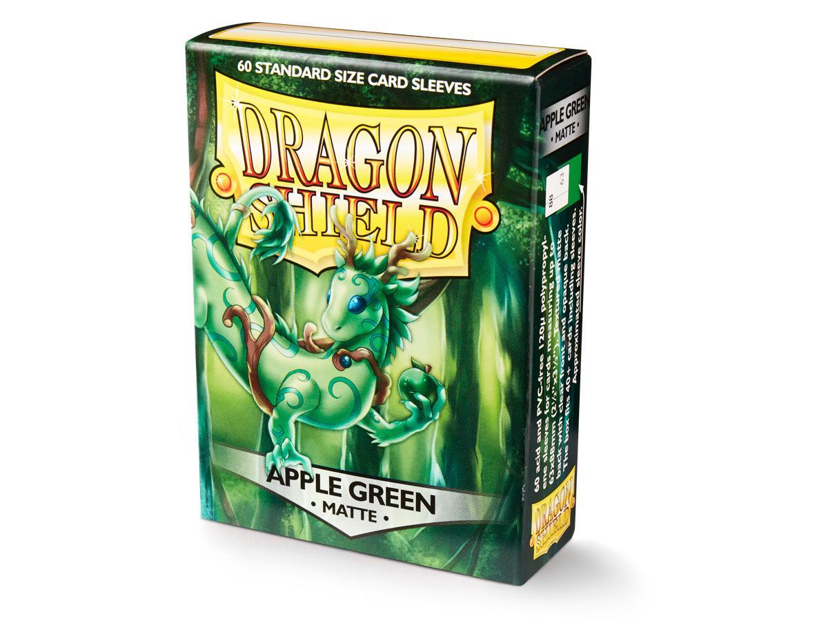 Dragon Shield Matte Sleeve - Apple Green ‘Melanian’ 60ct | Gamer Loot