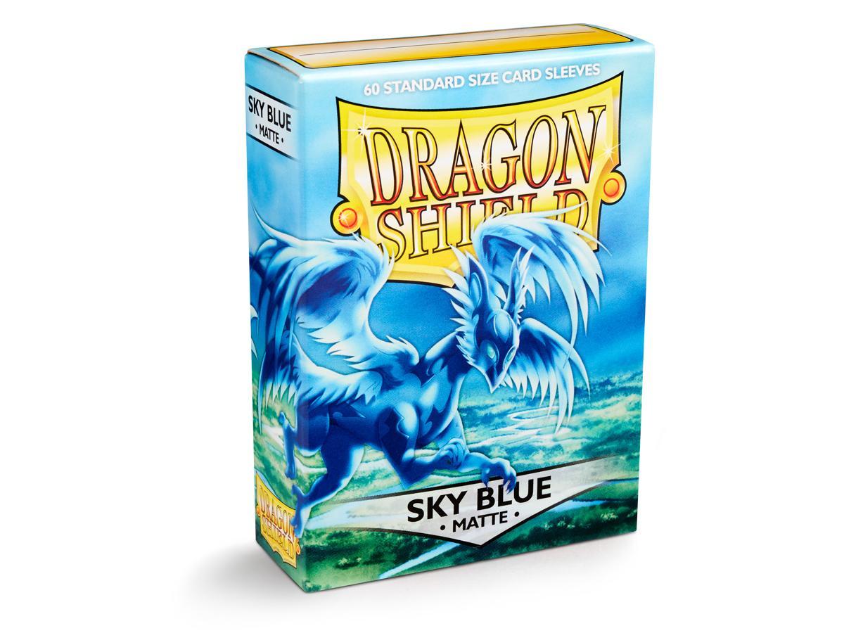 Dragon Shield Matte Sleeve - Sky Blue ‘Notos’ 60ct | Gamer Loot