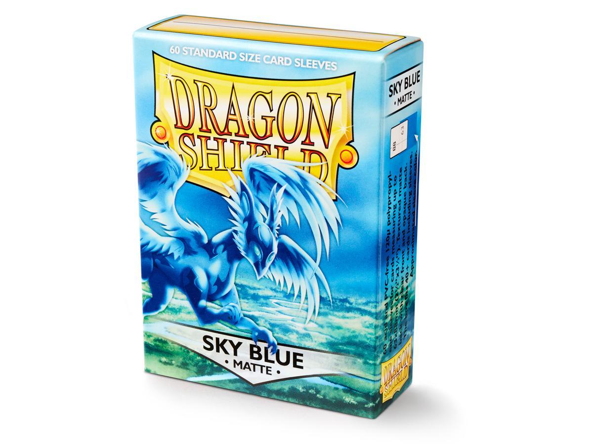 Dragon Shield Matte Sleeve - Sky Blue ‘Notos’ 60ct | Gamer Loot