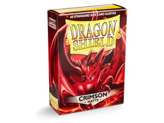 Dragon Shield Matte Sleeve - Crimson ‘Logi’ 60ct | Gamer Loot