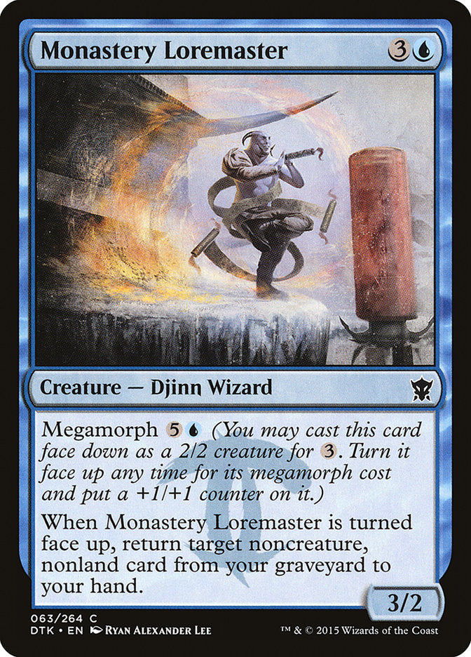 Monastery Loremaster [Dragons of Tarkir] | Gamer Loot