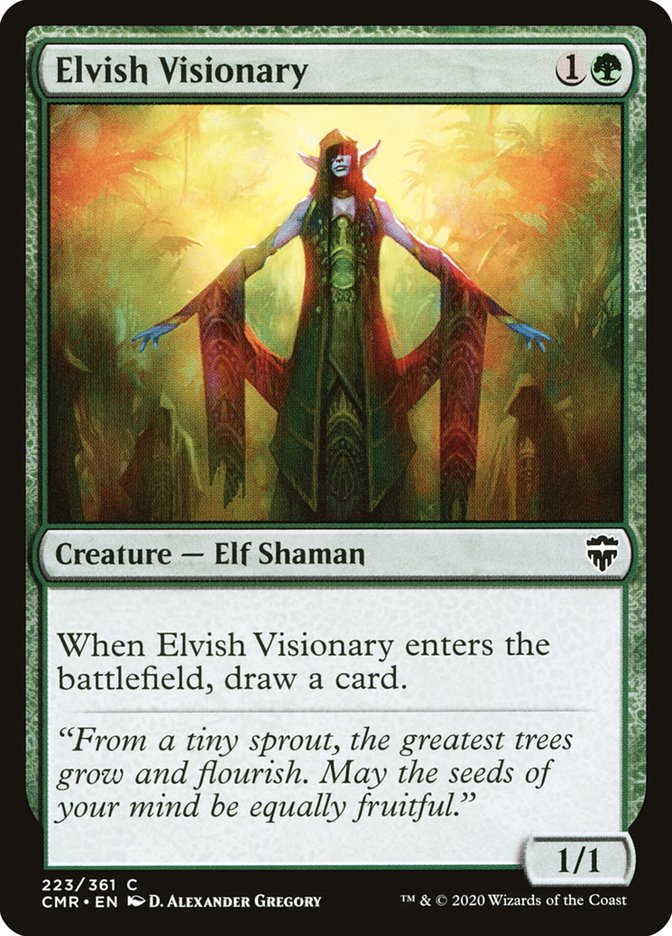 Elvish Visionary [Commander Legends] | Gamer Loot