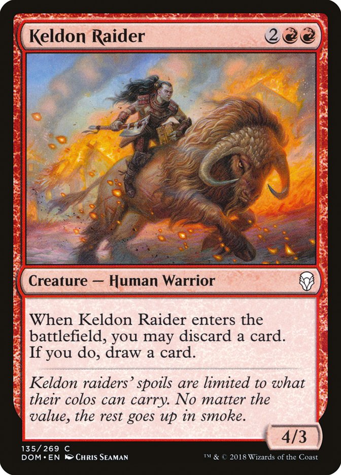 Keldon Raider [Dominaria] | Gamer Loot