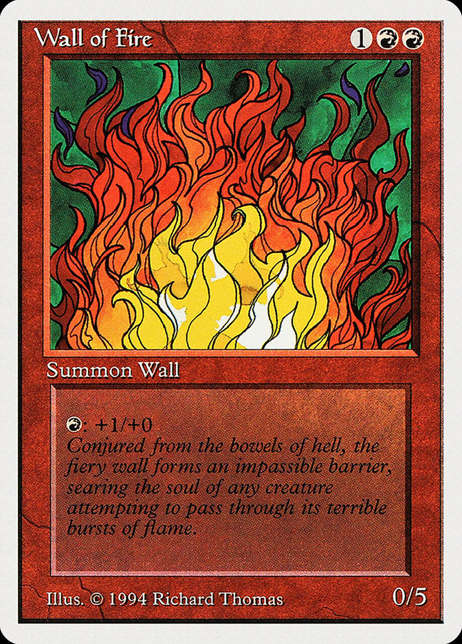 Wall of Fire [Summer Magic / Edgar] | Gamer Loot