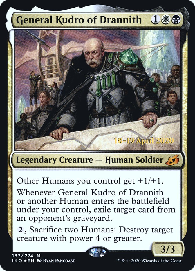 General Kudro of Drannith  [Ikoria: Lair of Behemoths Prerelease Promos] | Gamer Loot