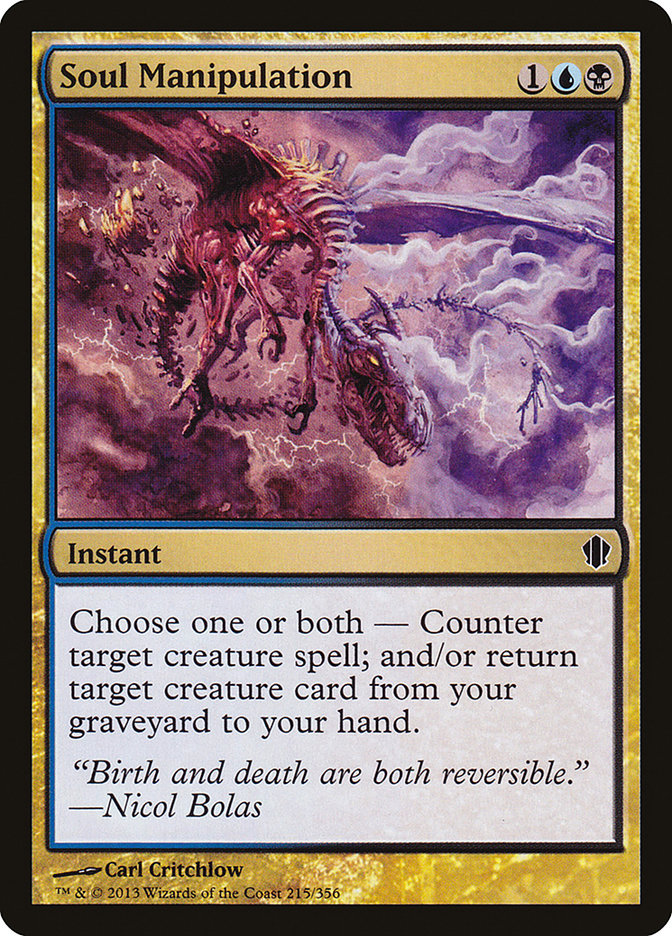 Soul Manipulation [Commander 2013] | Gamer Loot