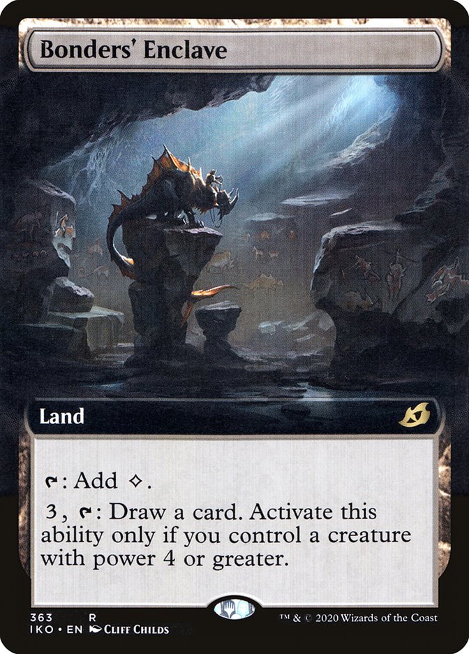 Bonders' Enclave (Extended Art) [Ikoria: Lair of Behemoths] | Gamer Loot