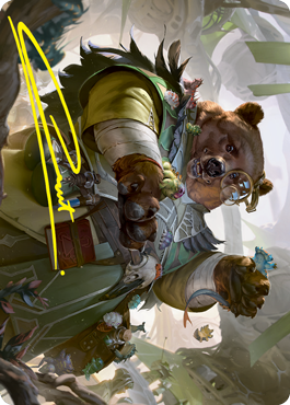 Professor of Zoomancy Art Card (Gold-Stamped Signature) [Strixhaven: School of Mages Art Series] | Gamer Loot