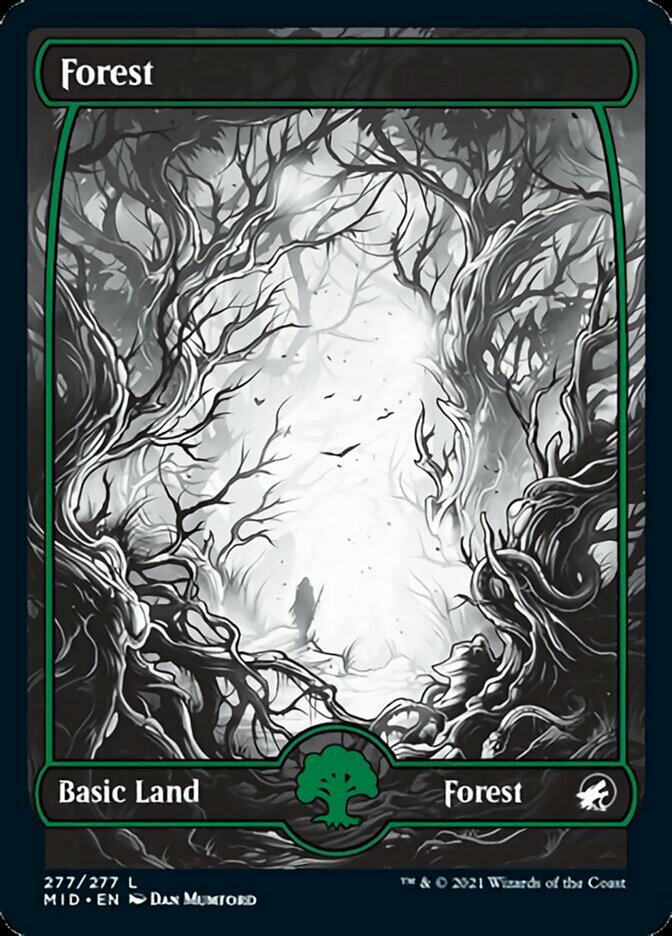 Forest (277) [Innistrad: Midnight Hunt] | Gamer Loot