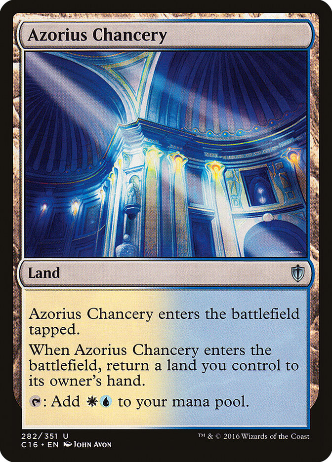 Azorius Chancery [Commander 2016] | Gamer Loot