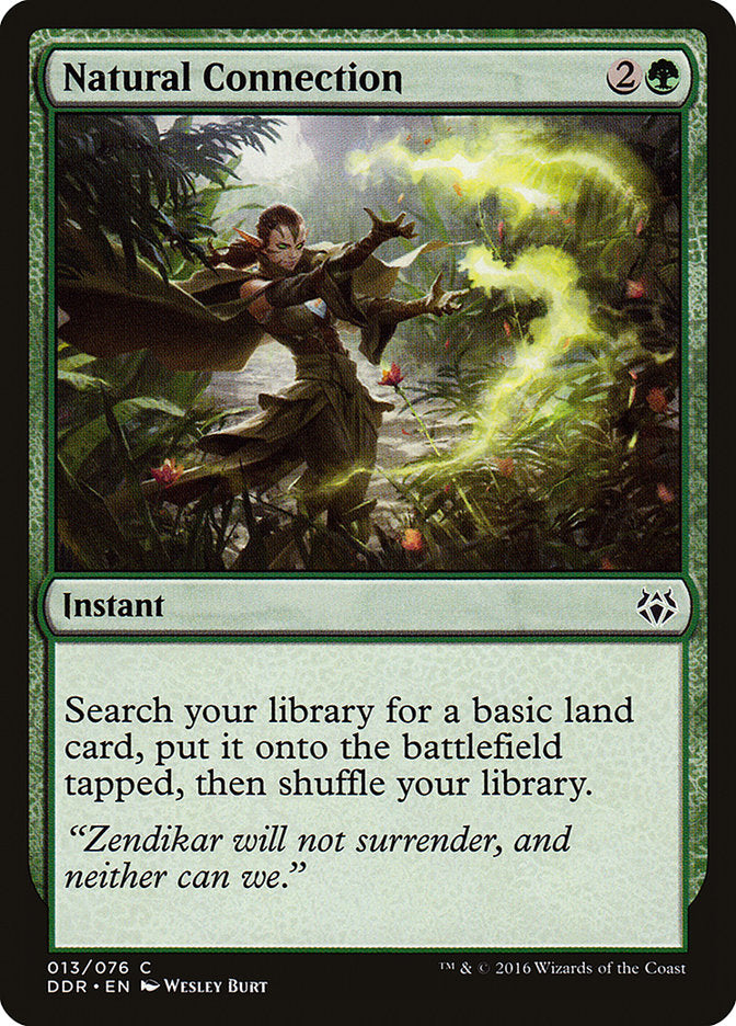 Natural Connection [Duel Decks: Nissa vs. Ob Nixilis] | Gamer Loot