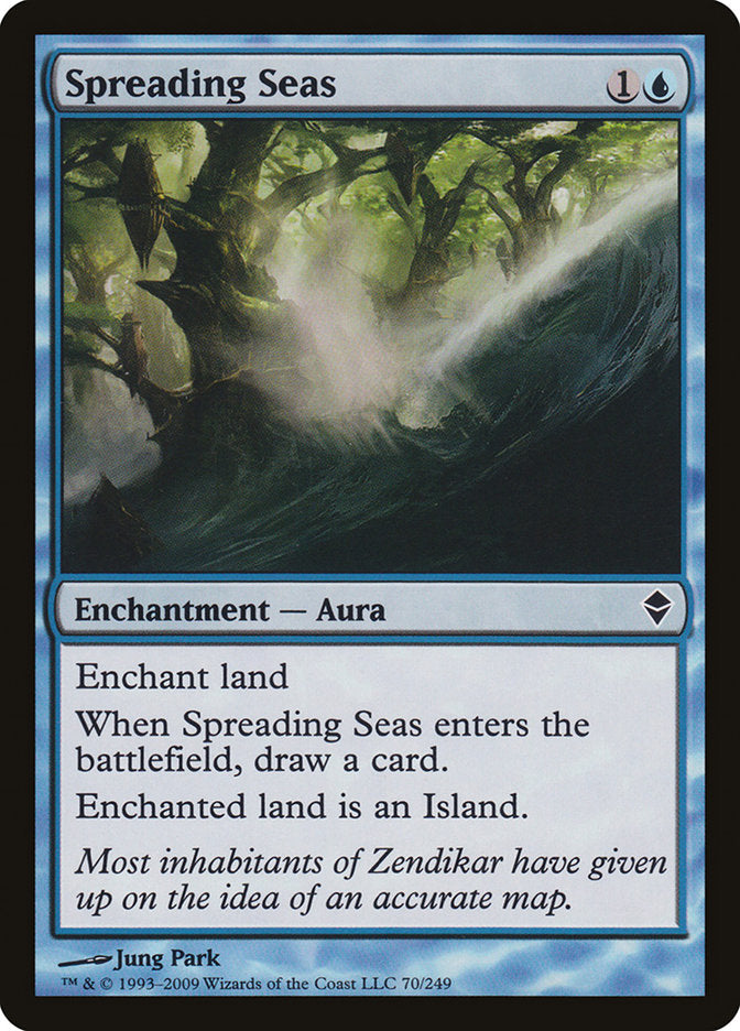 Spreading Seas [Zendikar] | Gamer Loot